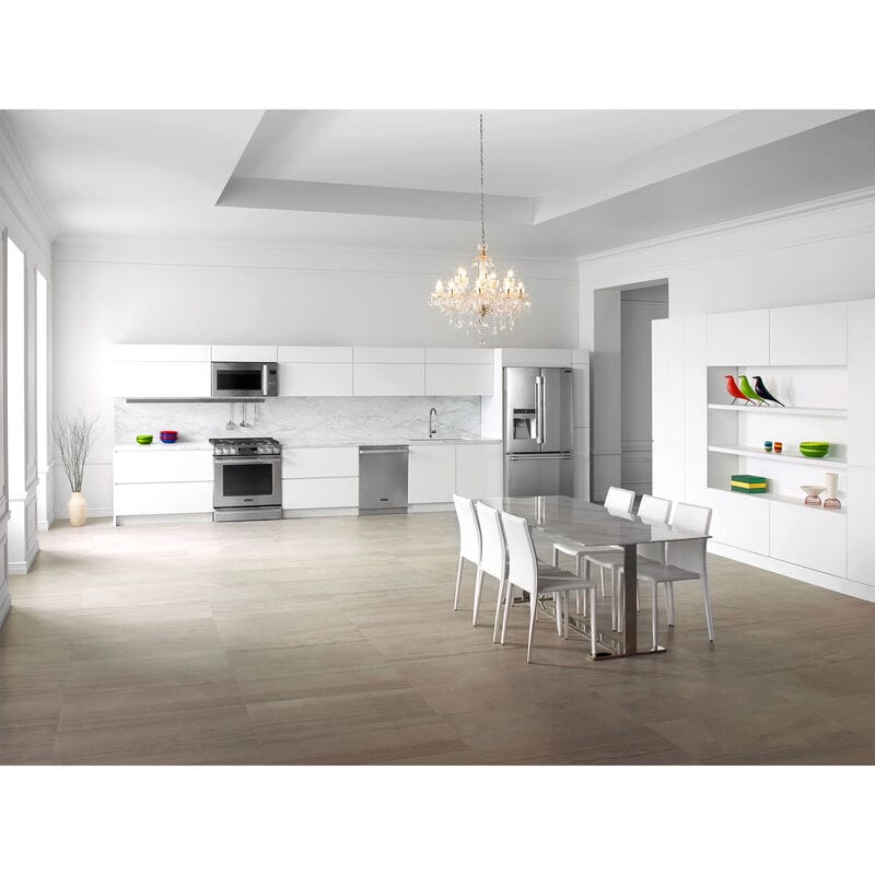 Signature Kitchen Suite 30 in. 1.7 cu. ft. 950W Smart Over-the-Range Microwave with 300 CFM, Convection & Sensor Cooking - Stainless Steel, , hires