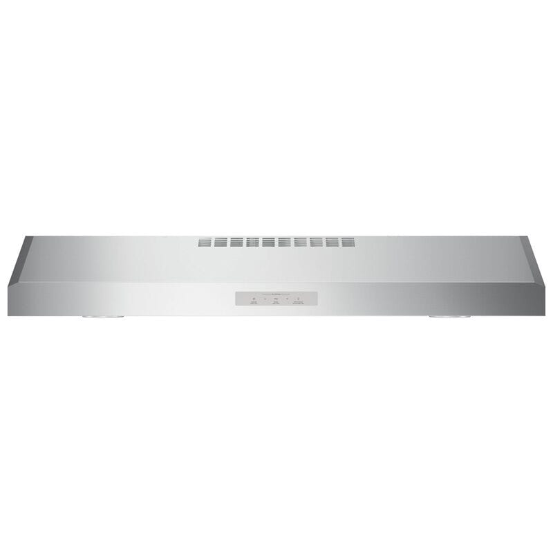 GE Profile 36 in. Convertible Standard Style Range Hood with 390 CFM, 4 Fan Speeds & 2 LED Lights - Stainless Steel, , hires