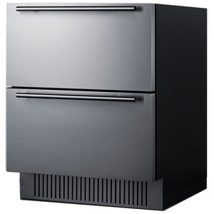 Summit 27 in. 4.8 cu. ft. Outdoor Refrigerator Drawer - Stainless Steel, , hires