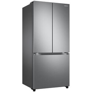 Samsung 33 in. 17.5 cu. ft. Smart Counter Depth French Door Refrigerator with Ice Maker - Fingerprint Resistant Stainless Steel, Fingerprint Resistant Stainless, hires