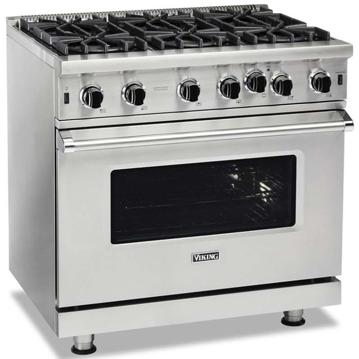 Viking 5 Series 36 in. 5.1 cu. ft. Standard Convection Gas Range