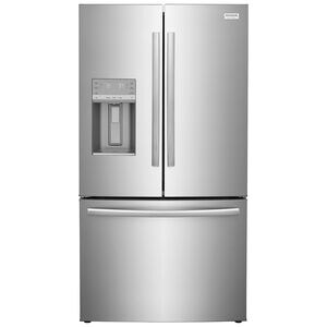 Frigidaire 36 in. 27.8 cu. ft. French Door Refrigerator with Ice & Water Dispenser - Stainless Steel, , hires