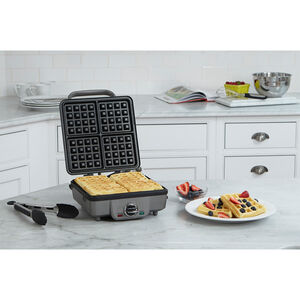 Cuisinart Belgian Waffle Maker with Pancake Plates, , hires