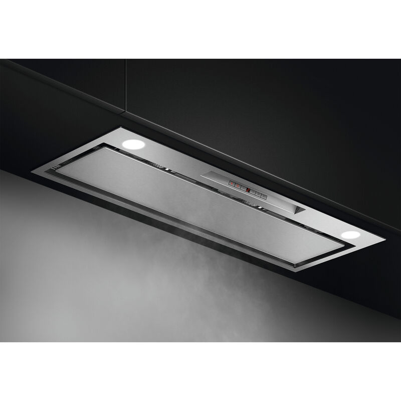 Fisher & Paykel Series 5 24 in. Standard Style Range Hood with 4 Speed Settings, 600 CFM, Ducted Venting & 2 LED Lights - Stainless Steel, , hires