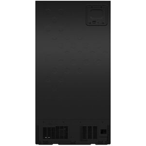 GE 36 in. 27.9 cu. ft. Side-by-Side Refrigerator with Ice & Water Dispenser - Black, , hires