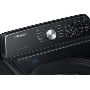 Samsung 27 in. 4.7 cu. ft. Smart Top Load Washer with Active WaterJet - Brushed Black, Brushed Black, hires