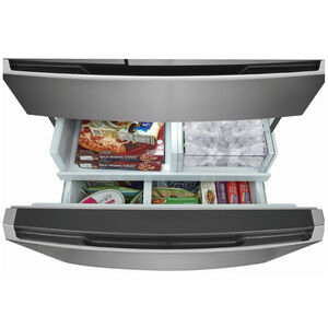 Frigidaire Gallery 36 in. 27.2 cu. ft. 4-Door French Door Refrigerator with Internal Water Dispenser - Stainless Steel, , hires