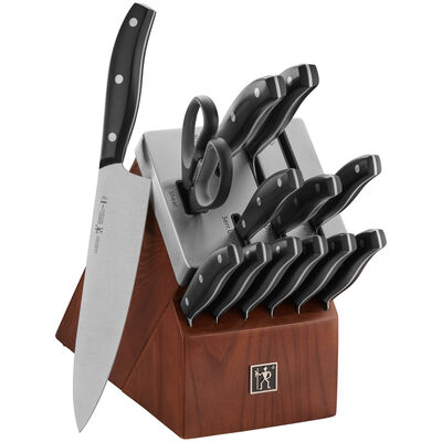Henckels Definition 14-pc Self-Sharpening Knife Block Set - Black | 19485-014