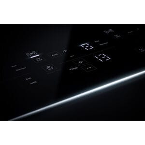 JennAir Oblivian Glass 30 in. 5-Burner Induction Cooktop with Power Burner - Black, , hires