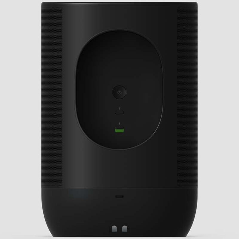 Sonos Move 2 Portable Rechargeable Splashproof Bluetooth & Wi-Fi Speaker - Black, Black, hires