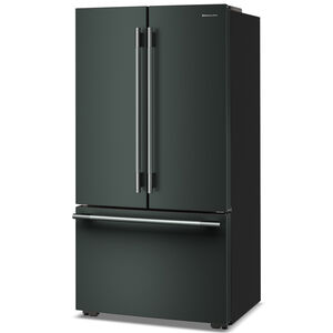 KitchenAid 36 in. 24.3 cu. ft. Counter Depth French Door Refrigerator with Internal Water Dispenser - Juniper, Juniper, hires