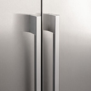 Monogram 42 in. 25.2 cu. ft. Built-In Smart Counter Depth Side by Side Refrigerator with Ice Maker - Stainless Steel, , hires