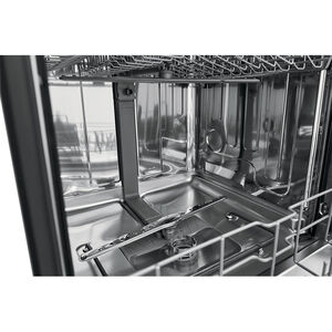 Frigidaire 24 in. Front Control Dishwasher with 52 dBa Sound Level & Pocket - Stainless Steel, Stainless Steel, hires