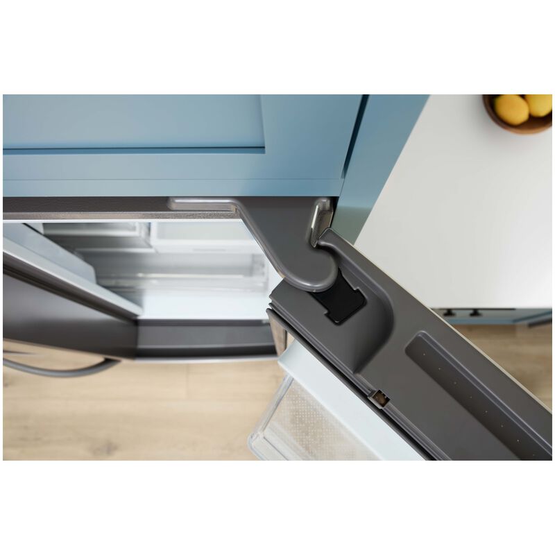 Whirlpool 36 in. 23.4 cu. ft. Smart Counter Depth French Door Refrigerator with Ice & Water Dispenser - Black Stainless, , hires