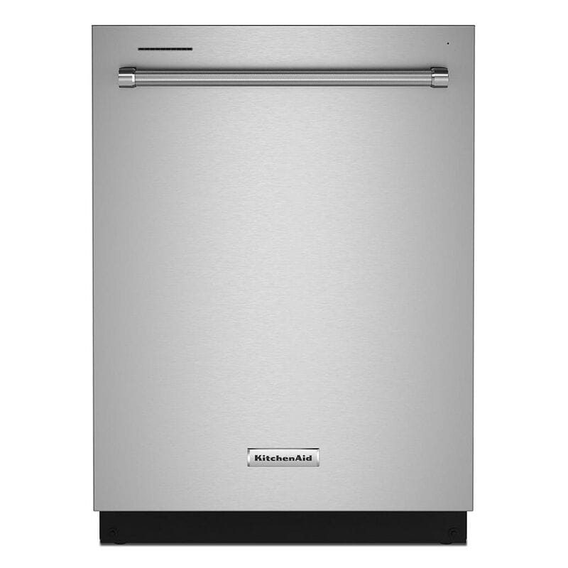 KitchenAid 24 in. Top Control Dishwasher with 44 dBa Sound Level & 3rd-Rack - PrintShield Stainless, Stainless Steel with PrintShield Finish, hires