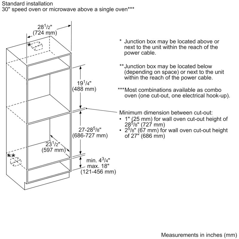 Thermador Masterpiece Series 30 in. 4.5 cu. ft. Smart Electric Single Wall Oven with True European Convection - Stainless Steel, , hires