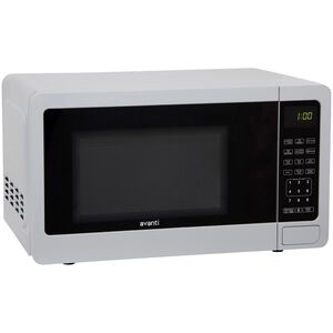 Avanti 18 in. 0.7 cu. ft. 700W Countertop Microwave - White, White, hires