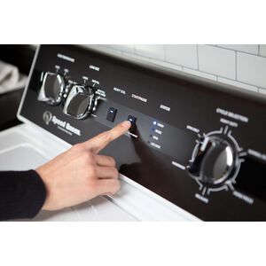 Speed Queen DR5 27 in. 7.0 cu. ft. Electric Dryer with Sensor Dry, Sanitize & Steam Cycle - White, , hires