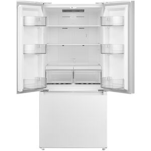 Midea 30 in. 18.4 cu. ft. French Door Refrigerator - White, White, hires
