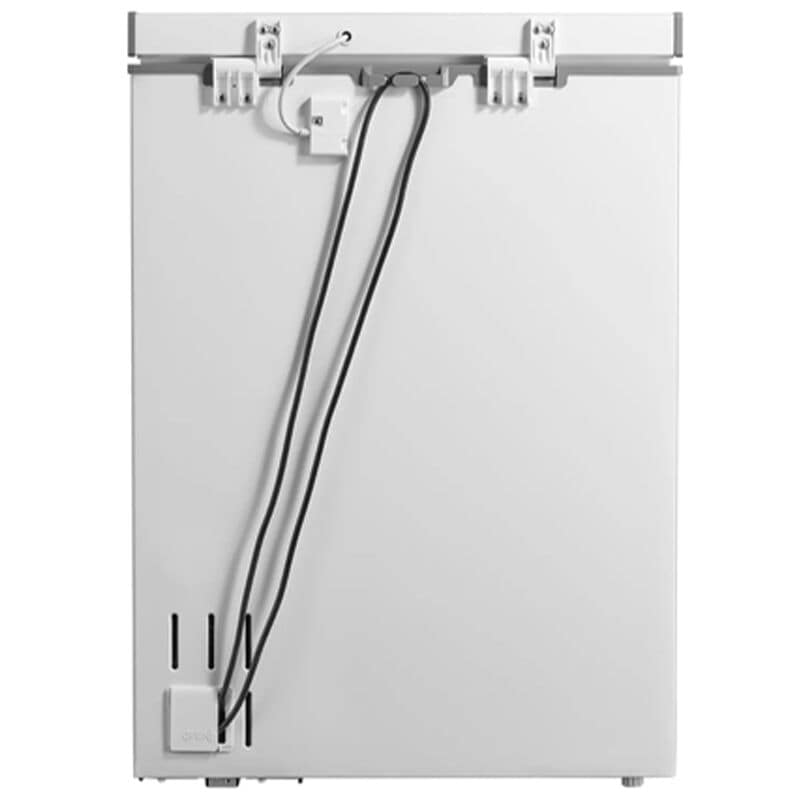 Midea 24 in. 5.1 cu. ft. Garage-Ready Compact Chest Freezer - White, , hires