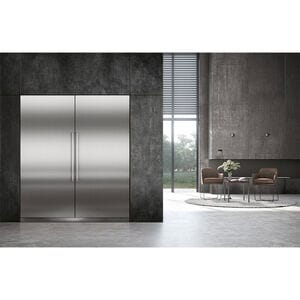 Liebherr 36 in. 18.9 cu. ft. Built-in Smart Triple-Drawers Upright Freezer with Ice-Maker & Adjustable Shelves - Custom Panel Ready, , hires