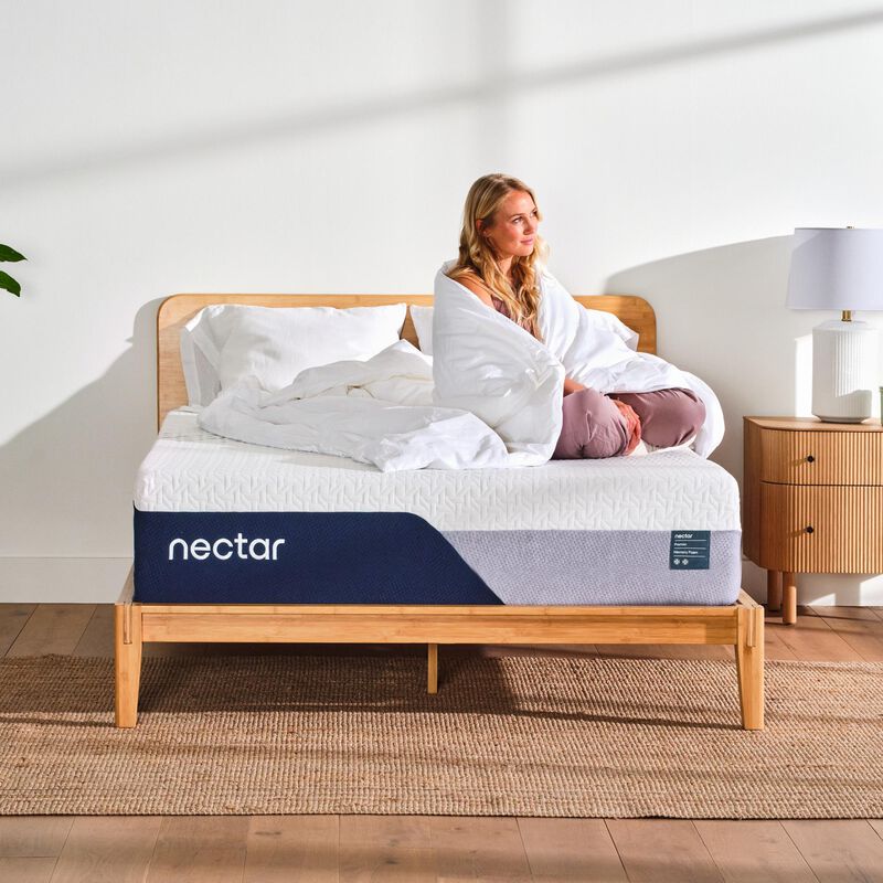 Nectar Premier Medium All Foam Queen Size Mattress, , hires