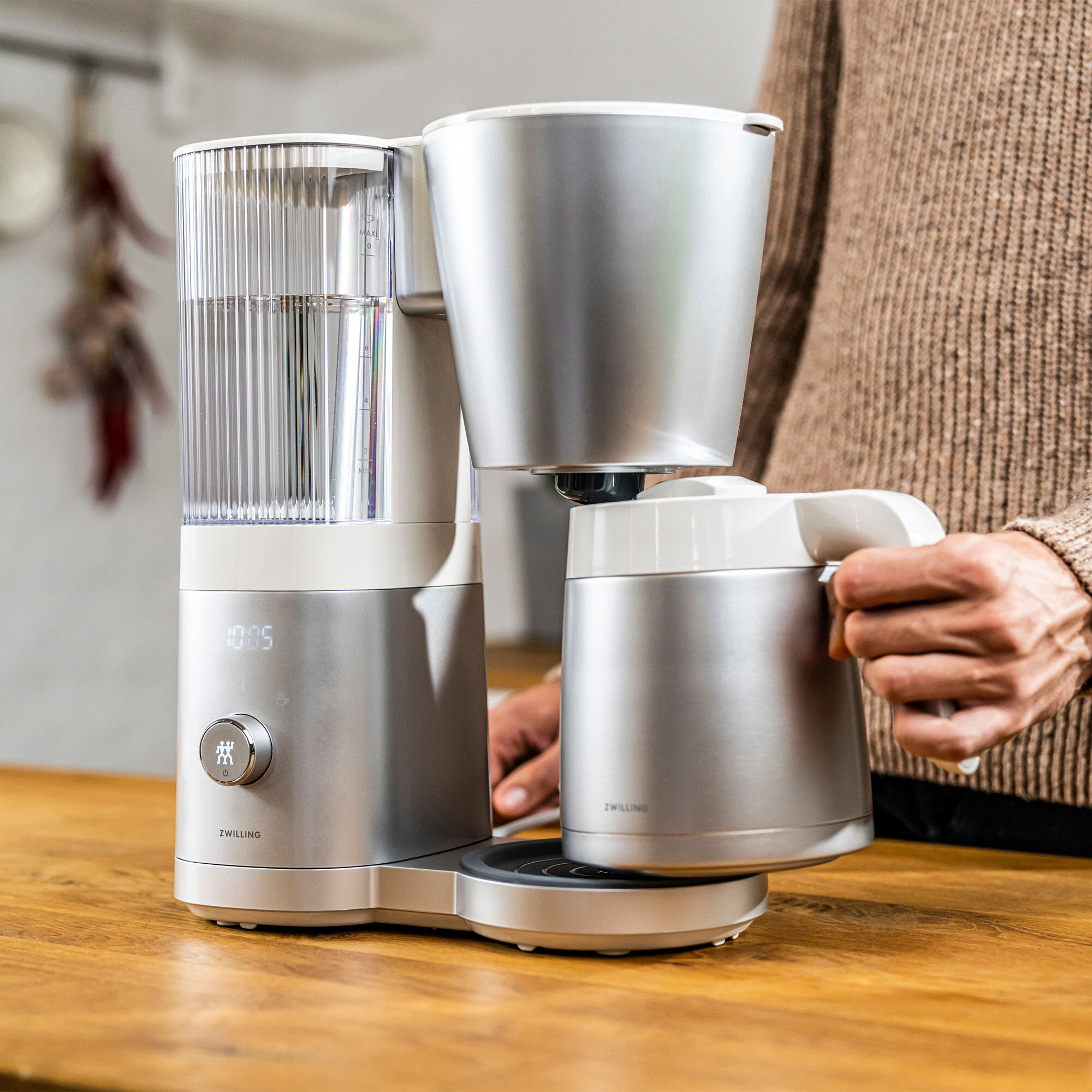 Zwilling Enfinigy 10-Cup Drip Coffee Maker with Thermal Carafe