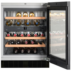 Liebherr 24 in. Undercounter Wine Cabinet with Dual Zones & 34 Bottle Capacity - Black, , hires