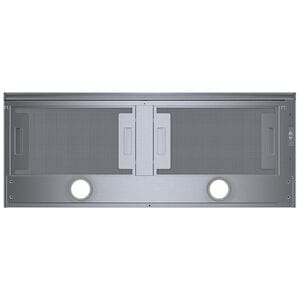 Bosch 500 Series 36 in. Convertible Slide-Out Style Range Hood with 500 CFM, 3 Fan Speeds & 2 Halogen Lights - Stainless Steel, , hires