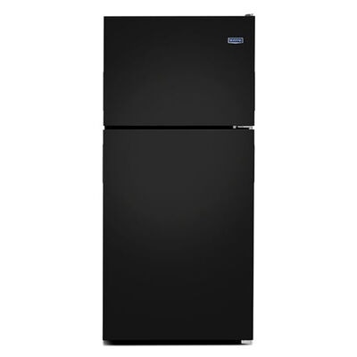 Maytag 30 in. 18.2 cu. ft. Top Freezer Refrigerator - Black | MRT118FFFE