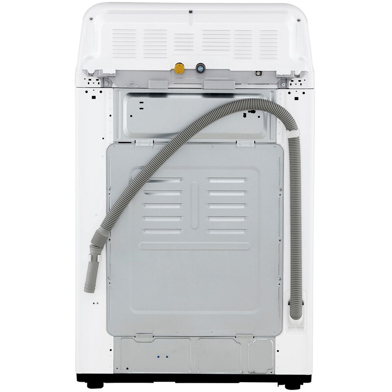 LG 27 in. 4.1 cu. ft. Top Load Washer with 4-Way Agitator, Slam Proof Glass Lid & True Balance Anti-Vibration System - White, White, hires