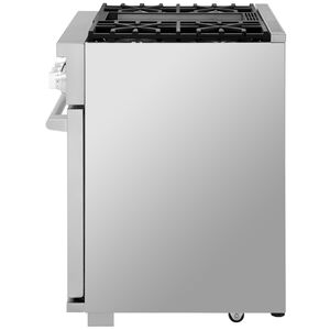 SKS 36 in. 6.3 cu. ft. Smart Standard Convection Steam Gas Range with 4 Sealed Burners & Griddle - Stainless Steel, , hires