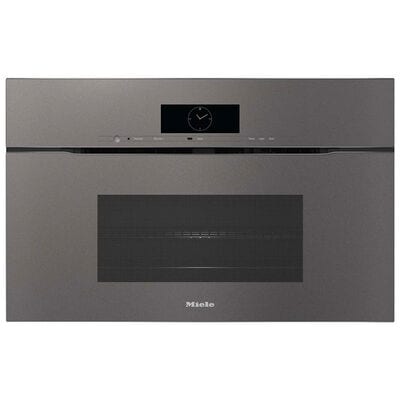 Miele 30 in. 1.5 cu. ft. Smart Speed Electric Single Wall Oven with Standard Convection - Graphite Gray | H7870BMXGRGR