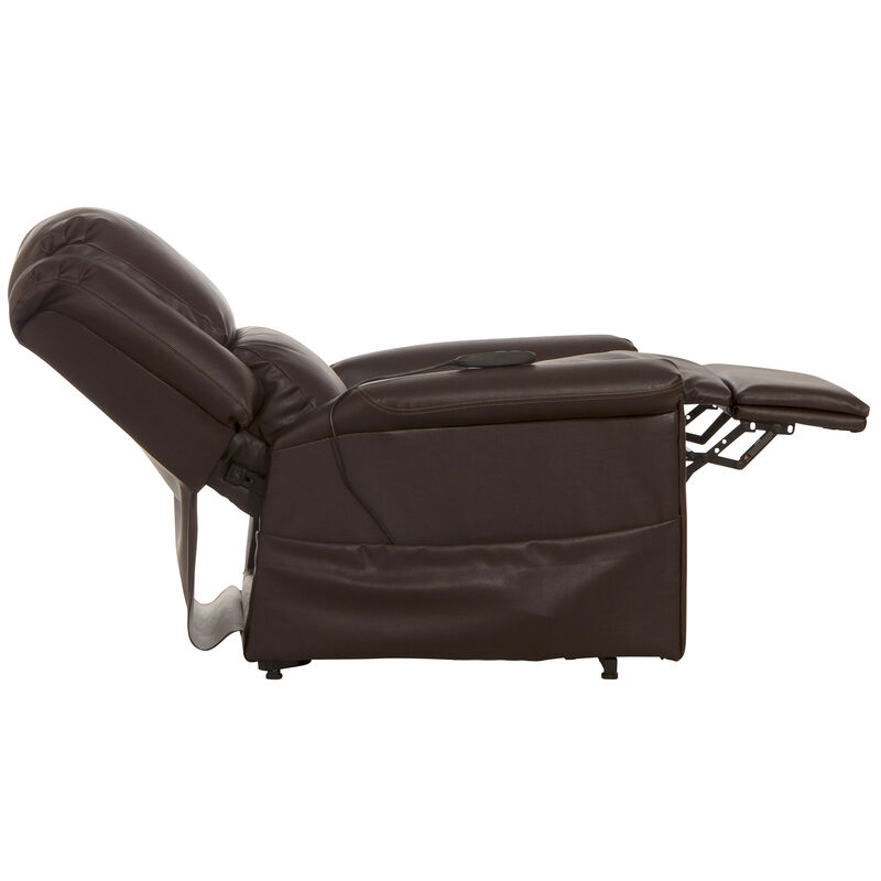 Catnapper Elsie Power Lift Lay Flat Recliner - Chocolate, , hires