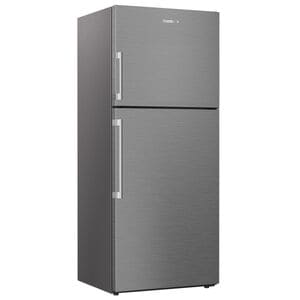 Blomberg 28 in. 13.5 cu. ft. Counter Depth Top Freezer Refrigerator with Ice Maker - Stainless Steel, , hires