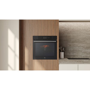 LG 24 in. 4-Burner Electric Cooktop - Black, , hires