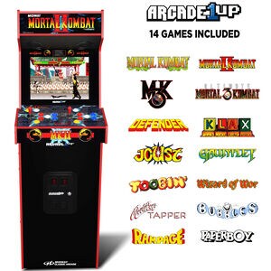 Arcade1up Mortal Kombat II Deluxe Arcade Game, , hires