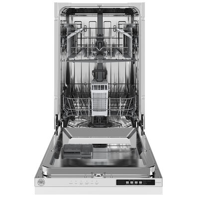Bertazzoni 18 in. Built-In Dishwasher with Top Control, 51 dBA Sound Level, 8 Place Settings, 6 Wash Cycles & Sanitize Cycle - Custom Panel Ready | DW18S2IPV