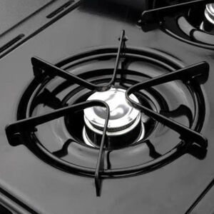 Premier 36 in. 3.9 cu. ft. Gas Range with Open Burners - Black, , hires