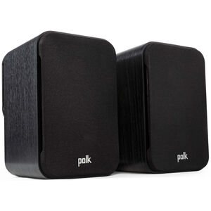 Polk Signature Elite ES10 High Quality Wall-Mountable Satellite Surround Speakers (Pair) - Black, Black, hires