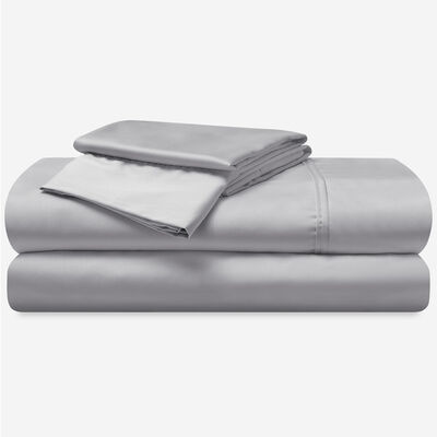 BEDGEAR Hyper-Cotton Performance Twin Size Sheet Set - Light Grey | BGS199401