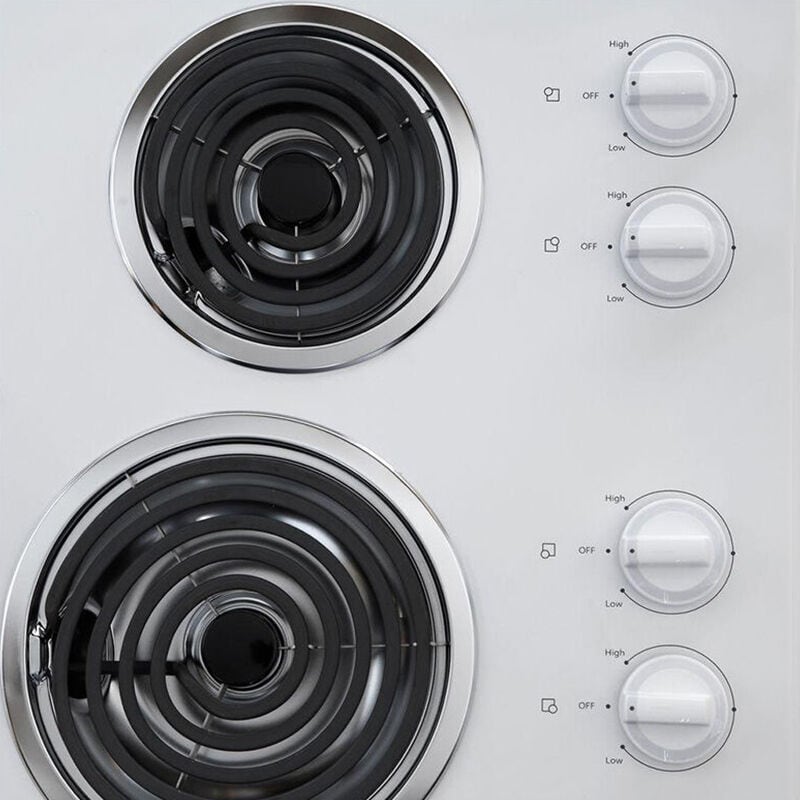 4 burner outlet whirlpool electric cooktop
