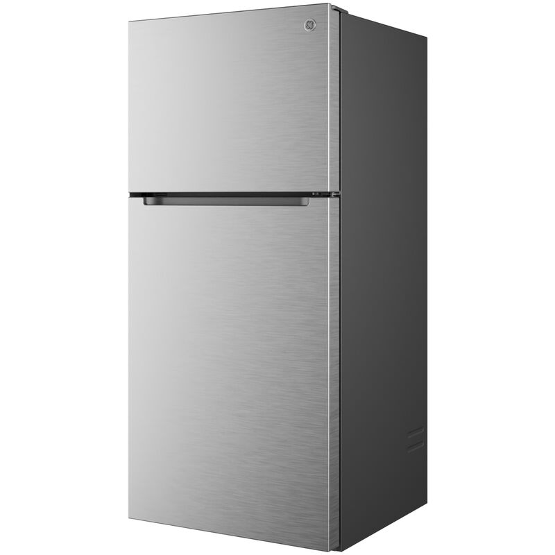 GE 30 in. 21.0 cu. ft. Garage-Ready Top Freezer Refrigerator - Fingerprint Resistant Stainless, Fingerprint Resistant Stainless, hires