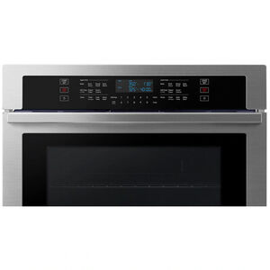 Samsung 30 in. 10.2 cu. ft. Smart Top Control Electric Double Wall Oven - Stainless Steel, Stainless Steel, hires