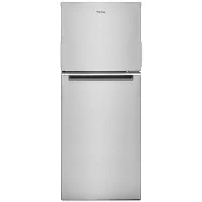 Whirlpool 24 in. 11.6 cu. ft. Counter Depth Top Freezer Refrigerator - Stainless Steel | WRT112CZJZ