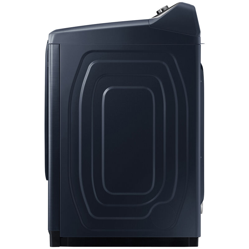 Samsung 27 in. 7.4 cu. ft. Smart Electric Dryer with Pet Care Dry, Sensor Dry, Sanitize & Steam Cycle - Brushed Navy, Brushed Navy, hires