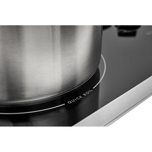 Frigidaire 30 in. 4-Burner Electric Cooktop with Power Burner - Stainless Steel, Stainless Steel, hires