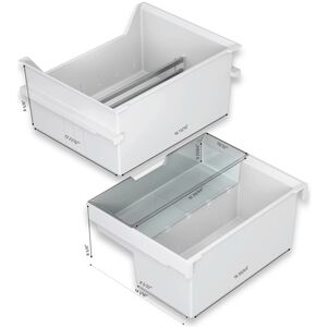 Miele 24 in. 4.2 cu. ft. Smart Double Refrigerator Drawers - Custom Panel Ready, , hires