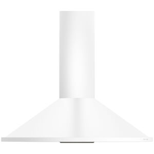 Zephyr 30 in. Chimney Style Range Hood with 5 Speed Settings, 600 CFM & 2 LED Lights - White, , hires