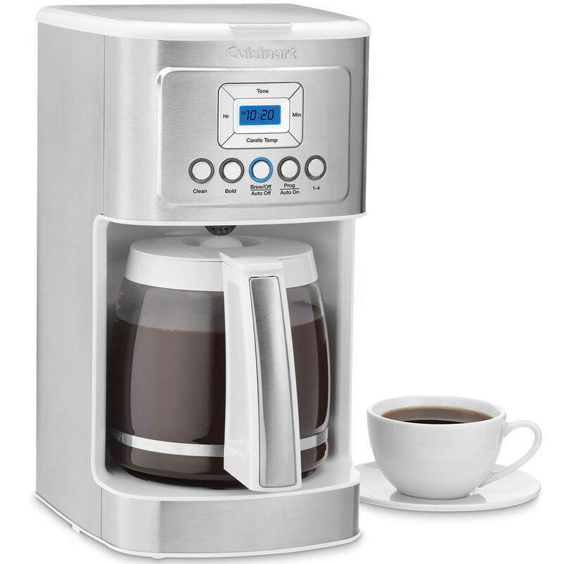 Cuisinart 14-Cup Coffee Maker - White, White with Stainless Steel, hires